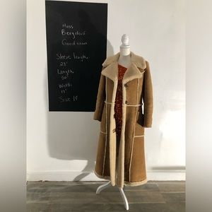 Misses Bergdorf Shearling Coat